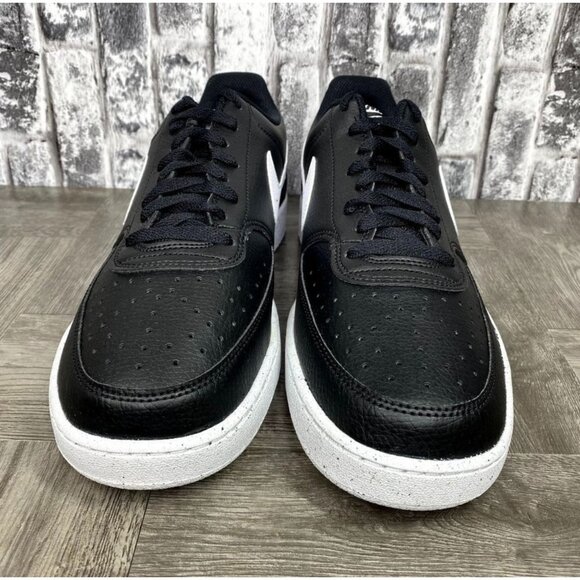 Nike Court Vision Low DH2987-001 Black White Men size 13 - Picture 3 of 9